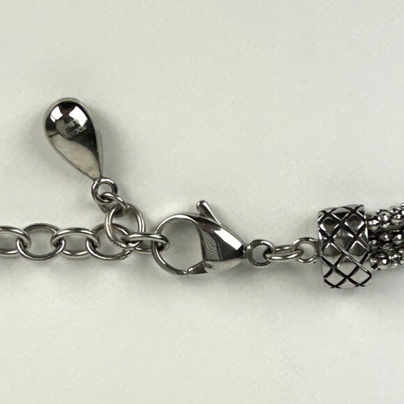 Tocara‎ Stainless Steel Pendant Reversible Necklace - Picture 10 of 12